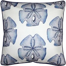 Big Island Sand Dollar Large Scale Print Throw Pillow 20x20, with Polyfill Inser - £51.91 GBP