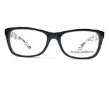 Dolce &amp; Gabbana DG3231 2976 Brille Rahmen Schwarz Rot Weiß Quadratisch 4... - $41.59