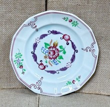 Vintage Adams England Calyx Ware 2475 Hand Painted Floral Saucer Bread Plate - £10.57 GBP