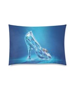 New Cinderella 2015 Glass Slipper Shoes Pillow Case 30&quot; x 20&quot; (2 Sides) - $31.24 CAD