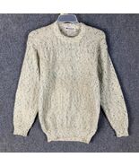 Pashmina by J.C. Sweater Size 38 Knit Crew Neck Adults Men&#39;s Pullover - $40.47 CAD
