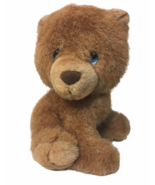 Vintage Russ Sandy Bear Cub Caress Soft &#39;n Suede Pet Plush Stuffed Anima... - $18.00