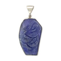 Starborn Carved Dragon Tanzanite Pendant Necklace (22&quot;) Purple - £412.10 GBP