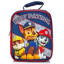 NEW Insulated Paw Patrol Lunch Box Bag Soft Marshall Rubble Chase Handle - £7.85 GBP