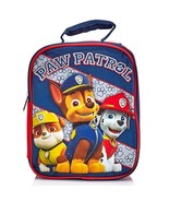 NEW Insulated Paw Patrol Lunch Box Bag Soft Marshall Rubble Chase Handle - £7.98 GBP