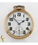 Hamilton Open Face Gold Filled Antique Pocket Watch Grade 992E Size 16 2... - £718.62 GBP