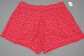 NWT- OLD NAVY Red with prints flowy shorts Size XS - £12.38 GBP