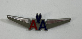 AA American Airlines Vintage Pin Plastic Flight Wings - £7.55 GBP