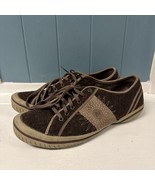 Merrell Star Wool Shoes Womens 10 Brown Wool Lace Up Low Top Casual Snea... - €29,72 EUR