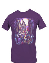 Looney Tunes The Chase Is Over Wile. E Coyote Purple T-Shirt Size SM NEW... - £11.42 GBP