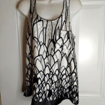 COLLECTIVE CONCEPTS Sleeveless Racer Back Scoop Neck Tunic Top Blouse - $8.54