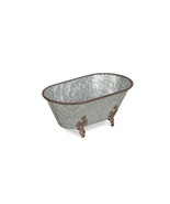 Jumbo Hammered Metal Bathtub Sculpture - $114.87 CAD
