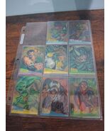 Kraven and Spiderman Fleer 1995 Marvel cards 2 to 7 limited edition. mis... - $39.60