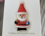 Hallmark Keepsake Ornament &quot;Cookies &amp; Cocoa for Santa&quot;--2008 - £13.21 GBP