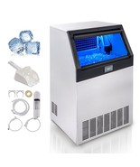 VEVOR Commercial Ice Maker, 265lbs/24H, Ice Maker Machine, 126 Ice Cubes... - $1,844.33 CAD
