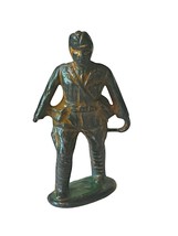 Barclay Manoil Army Men Toy Soldier Cast Iron Metal 1930s Figure Combat Medic - $39.55
