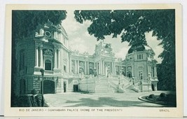 Rio De Janeiro Guanabara Palace (Home of the President) Postcard J11 - £7.01 GBP