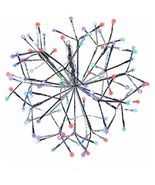 Holiday Bright Lights 16&quot; 3D Shimmering Sphere with 96 LED Multi-Color T... - $727.29 MXN