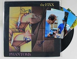 The Fixx Group Signed Autographed &quot;Phantoms&quot; Record Album w/ Proof Photos - £54.26 GBP