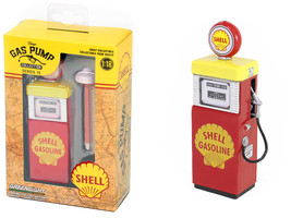 1951 Wayne 505 Gas Pump &quot;Shell Gasoline&quot; Red and Yellow &quot;Vintage Gas Pumps&quot; Seri - $27.04