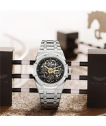 FEICE Vintage Men&#39;s Luxury Skeleton Automatic Mechanical Sport Waterproo... - $2,050.19 CAD