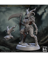 3D Printed Artisan Guild Kzara Gobor Priestess Rise of the Beastmen Set 28mm - $9.90