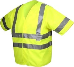 3M 94900 Class 3 Hi Viz One Size Fits Most Reflective Construction Safety Vest - £9.88 GBP
