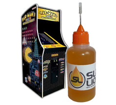 Slick Liquid Lube Bearings BEST Lubricant 100% Synthetic Oil for Coin-op Arcades - £7.75 GBP