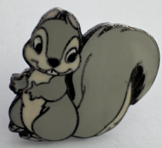Disney Gray Squirrel Snow White and the Seven Dwarfs Pin RARE - $24.74