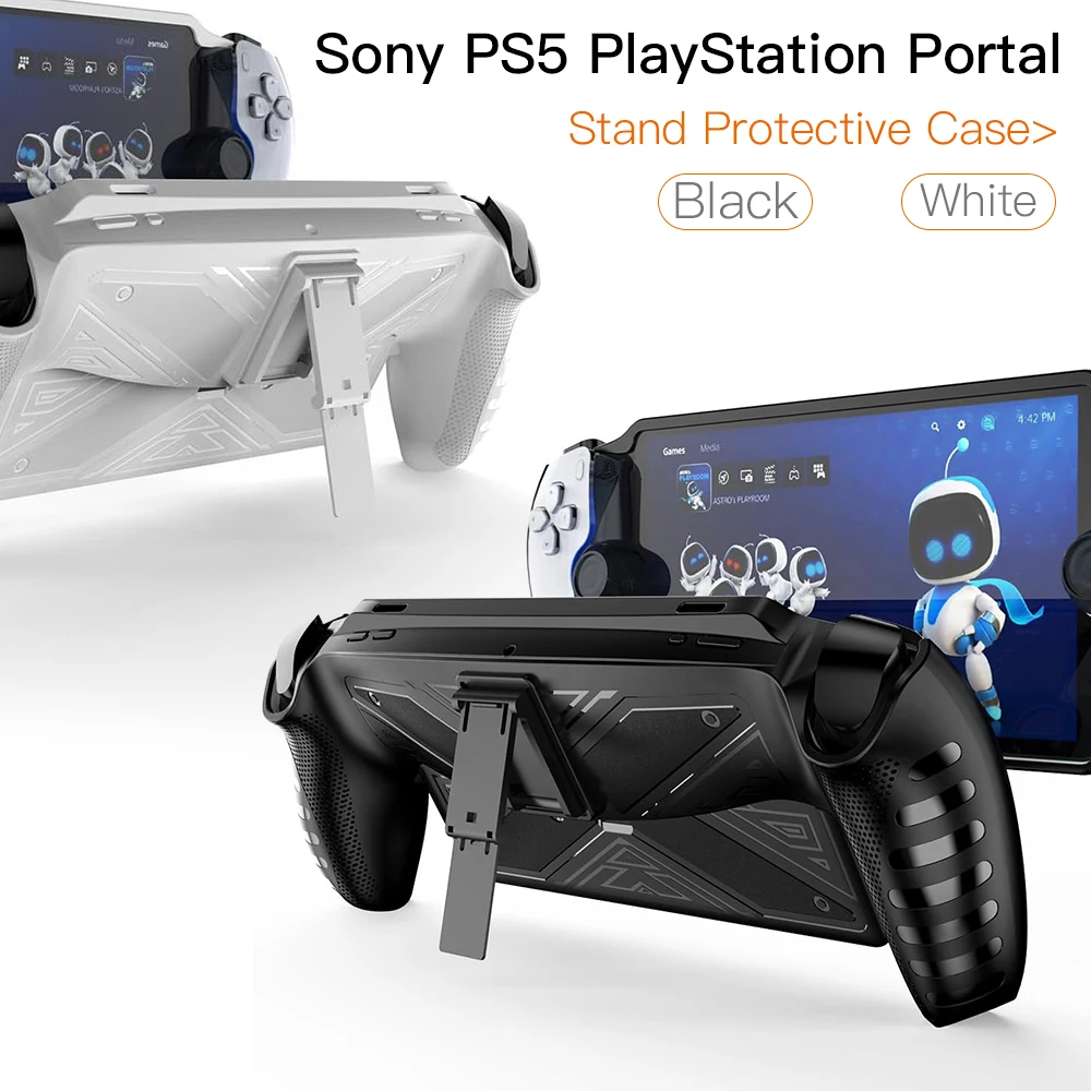 Stand Protector Case for Sony PS5 PlayStation Portal Shockproof Protective Cover - £16.50 GBP