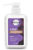  Keracolor Clenditioner for Brunettes - Purple, 12 ounce