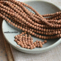 NOT DYED Natural Color Rudraksh Rudraksha Loose Beads 8 mm 980 Bead Best... - £76.72 GBP