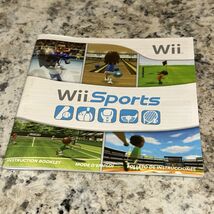 (Manual Only) Wii Sports - Nintendo Wii Authentic Instruction Booklet - $4.60