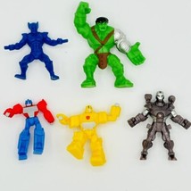 Vintage Transformers and Marvel Superhero Gumball Vending Machine Mini Toys - £8.55 GBP