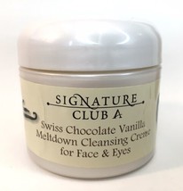 Signature Club A Swiss Chocolate Vanilla Meltdown Cleansing Creme  Face Eyes - £21.89 GBP