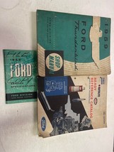 1959 Ford Thunderbird Service Shop Workshop Repair Manual Set - $69.99