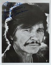 Charles Bronson Signed Photo - The Dirty Dozen - Death Wish - Murphy&#39;s Law w/COA - £228.56 GBP