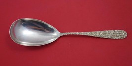 Repousse by Jenkins &amp; Jenkins Sterling Silver Serving Spoon Ovoid 9&quot; - £146.63 GBP