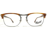 Persol Eyeglasses Frames 8359-V 96 Terra di Siena Brown Gray Square 51-1... - £75.73 GBP