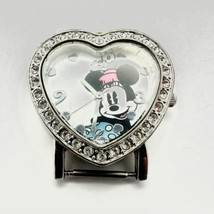 Disney Watch Minnie Mouse Heart Shaped Working No Band Mzb Min151k - $8.59