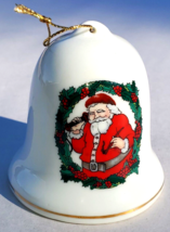 Old World Santa Bell Christmas Ornament Box83 - £7.98 GBP