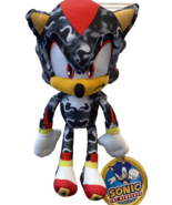 12 inch Shadow The Hedgehog Camo Spray Plush Sonic SEGA  NWT - $26.45