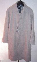 NWT Lacoste Light Brown Wool Blend Long Coat Mens Size Medium  (52/5) - $197.01