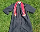 Liberty University Graduation Regalia Size 5&#39;5&quot;-5&#39;6&quot; Black Gown Cords Stole - £43.53 GBP