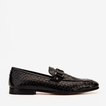 The Boss Pyth Black Shoe Bit Loafer Men Shoe image 6