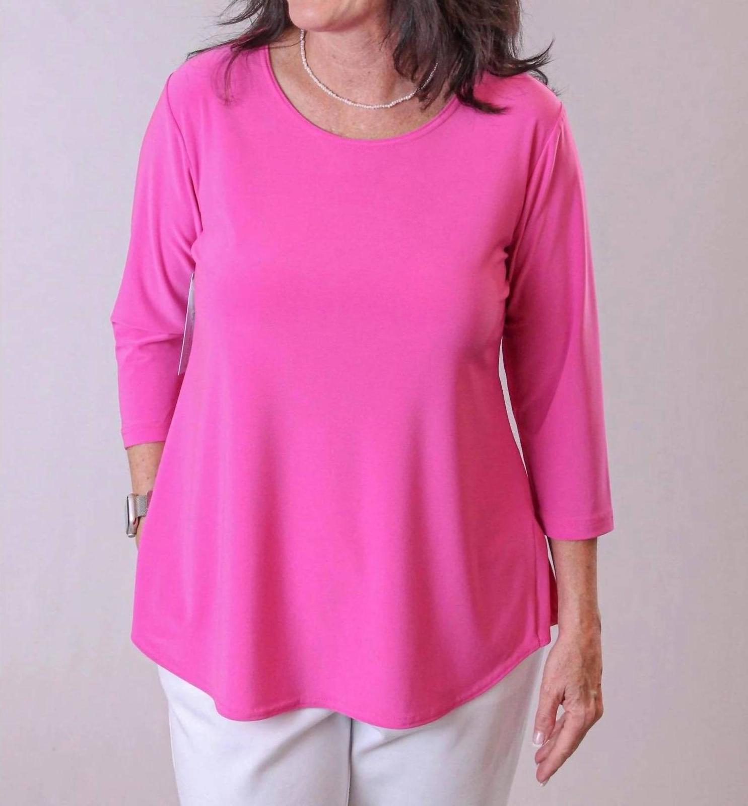 Sympli Go To Classic Tee Peony - $65.00