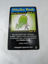 Cthulhu Mask Chez Cthulhu Promo Card - £15.09 GBP