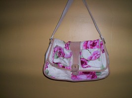 Banana Republic Floral Rose Handbag Purse $78 New w/Tags! - $38.95
