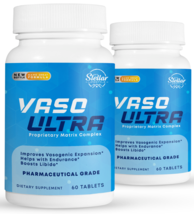 2 Pack Vaso Ultra, extra strength endurance for men-60 Tablets x2 - $71.27