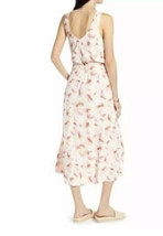 Treasure &amp; Bond Sleeveless Maxi Dress Tie Waist  Pink White  XXS New NWT - £19.62 GBP